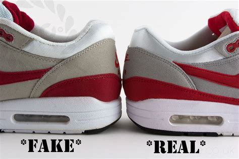 how to tell if nike air max are fake|nike air max real vs fake.